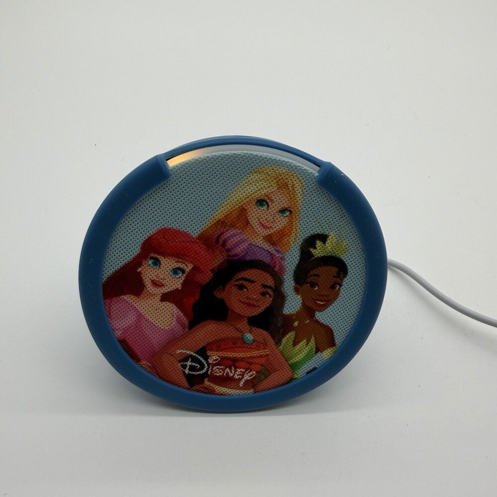 Amazon - Echo Pop Kids Smart Speaker with Alexa - Disney Princess TESTED WORKS - Picture 7 of 8